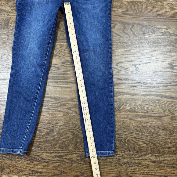 Judy Blue Jeans Womens 9 | 29 Skinny Fit Dark Wash Mid Rise Stretch Denim - Picture 8 of 14